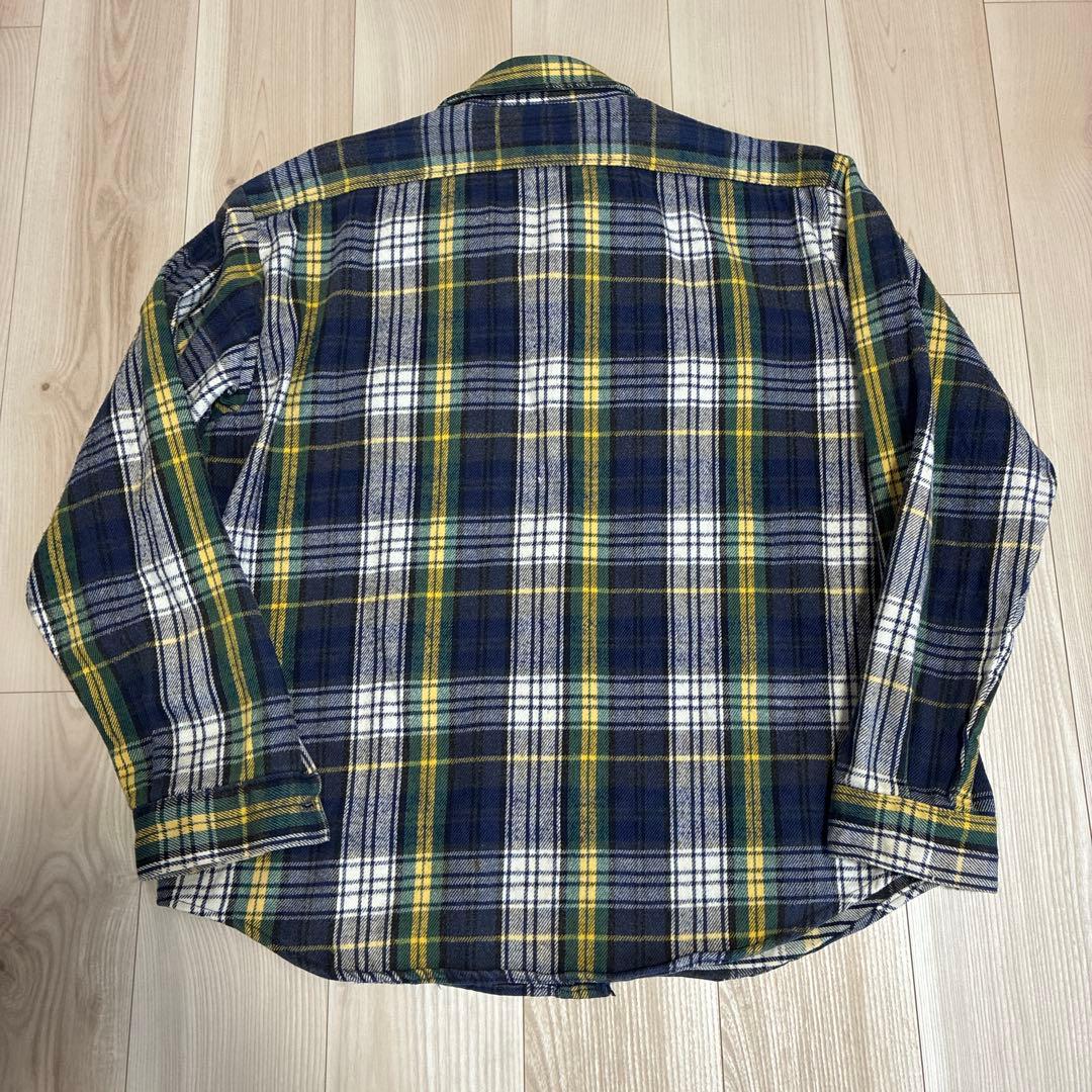 アメ製　FIVE BROTHER 長袖ネルシャツ XL
