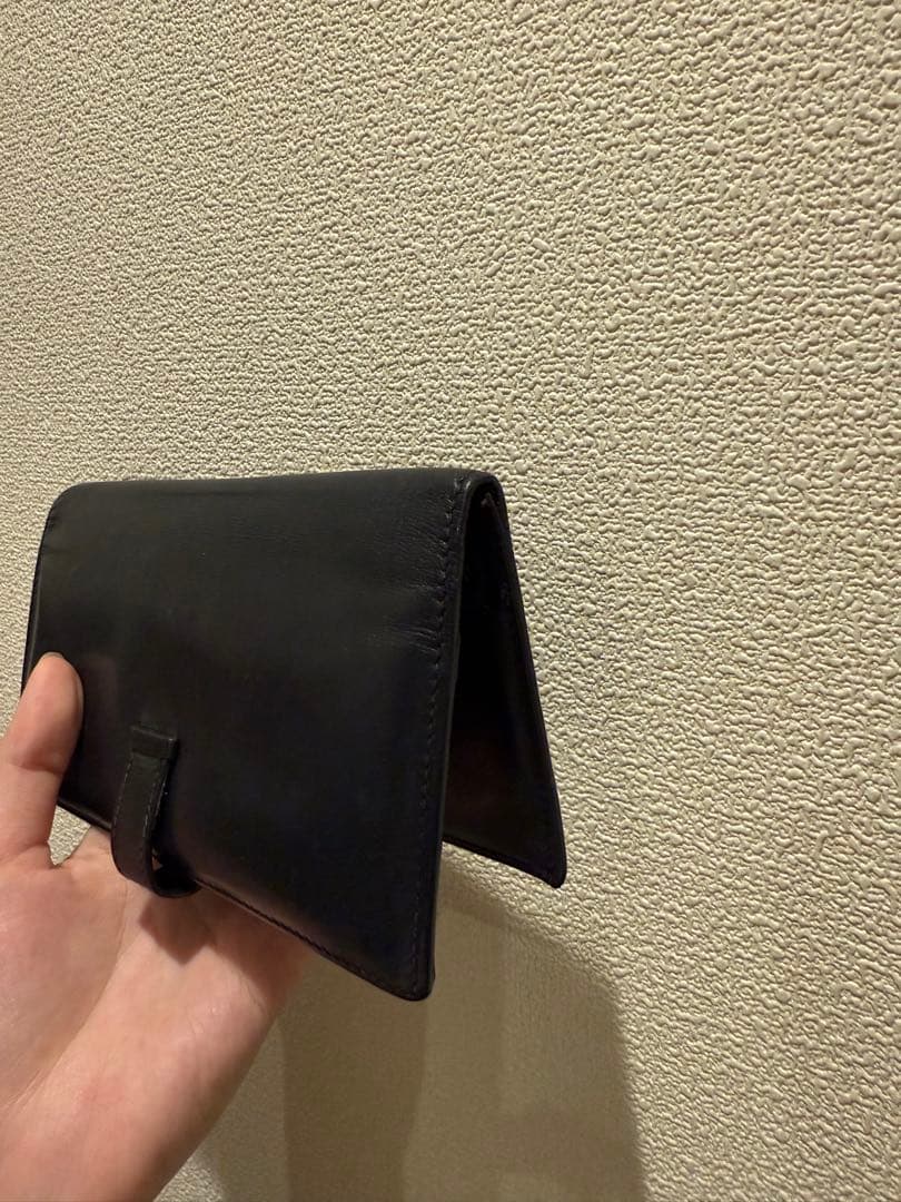 【正規品】HERMES ブラック 長財布 べアン