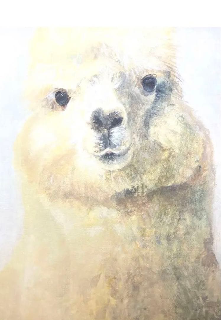 原画｜『だいじょうぶだよ』F6（41センチ×31.8センチ）