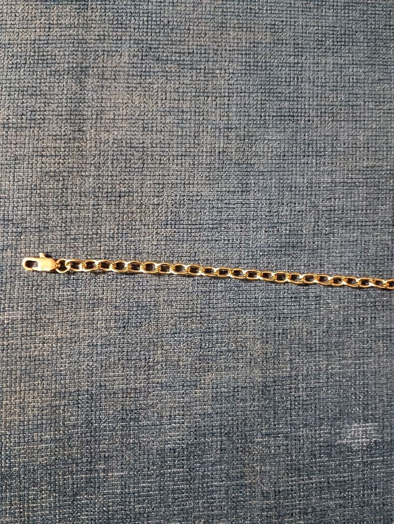 k18 刻印あり　２グラム　金価格高騰　スパルタカス　ブレスレット　18センチ
