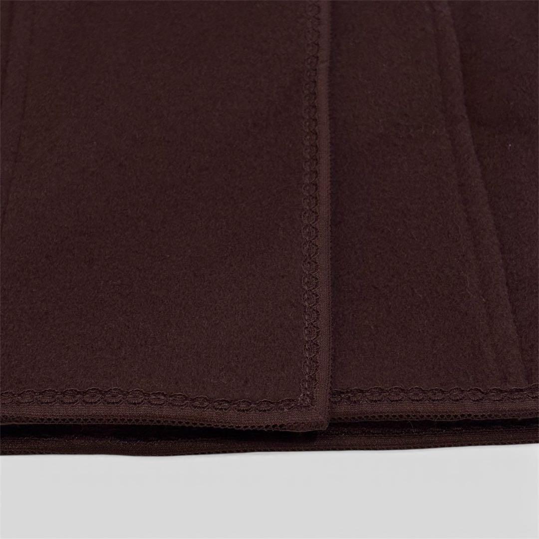 インゲボルグ ダッフルコート 4トグル Aライン　フード付き　ブラウン