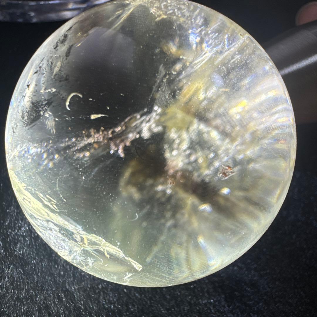 【高品質】スモーキーシトリン　ゼウス　スフィア約5cm