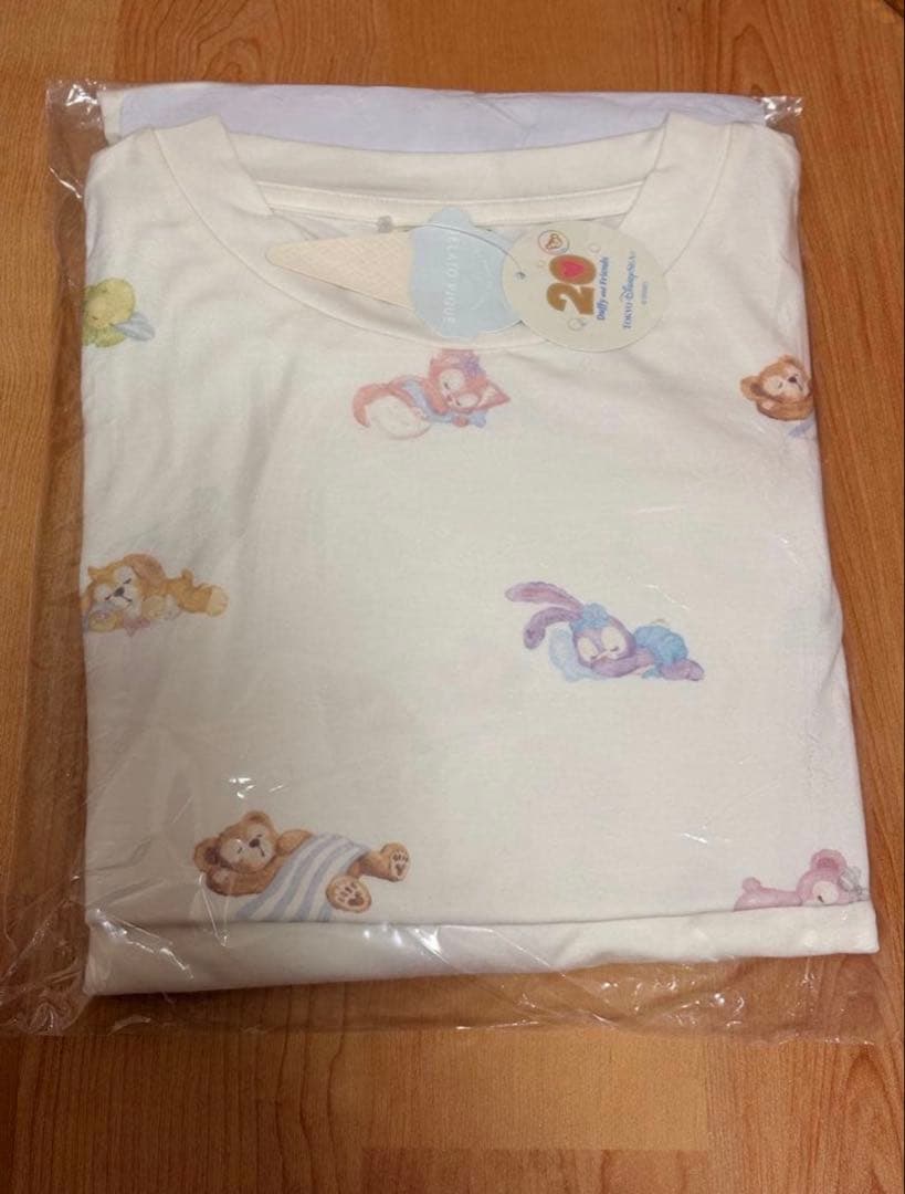 ダッフィー　20周年　ルームウェア　ワンピース　ジェラートピケ