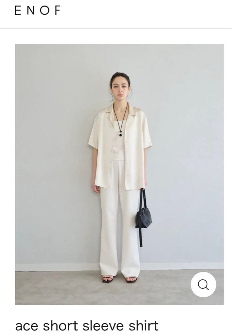 トップス ENOF ace short sleeve shirt