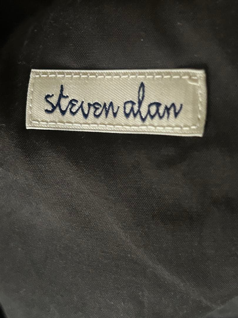 Steven Alanラムズウール ヘリンボーン オーバー バルマカーン コート