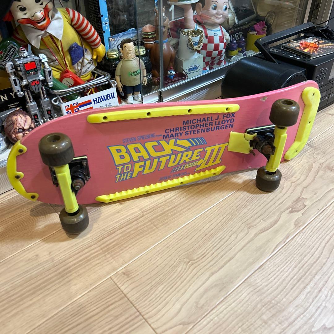 プロモ品）1990 バック・トゥ・ザ・フューチャー スケートボード　ホバーボード