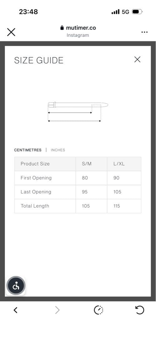 Mutimer ヘビ柄　スネーク柄ベルトS/M 定価14000円未開封