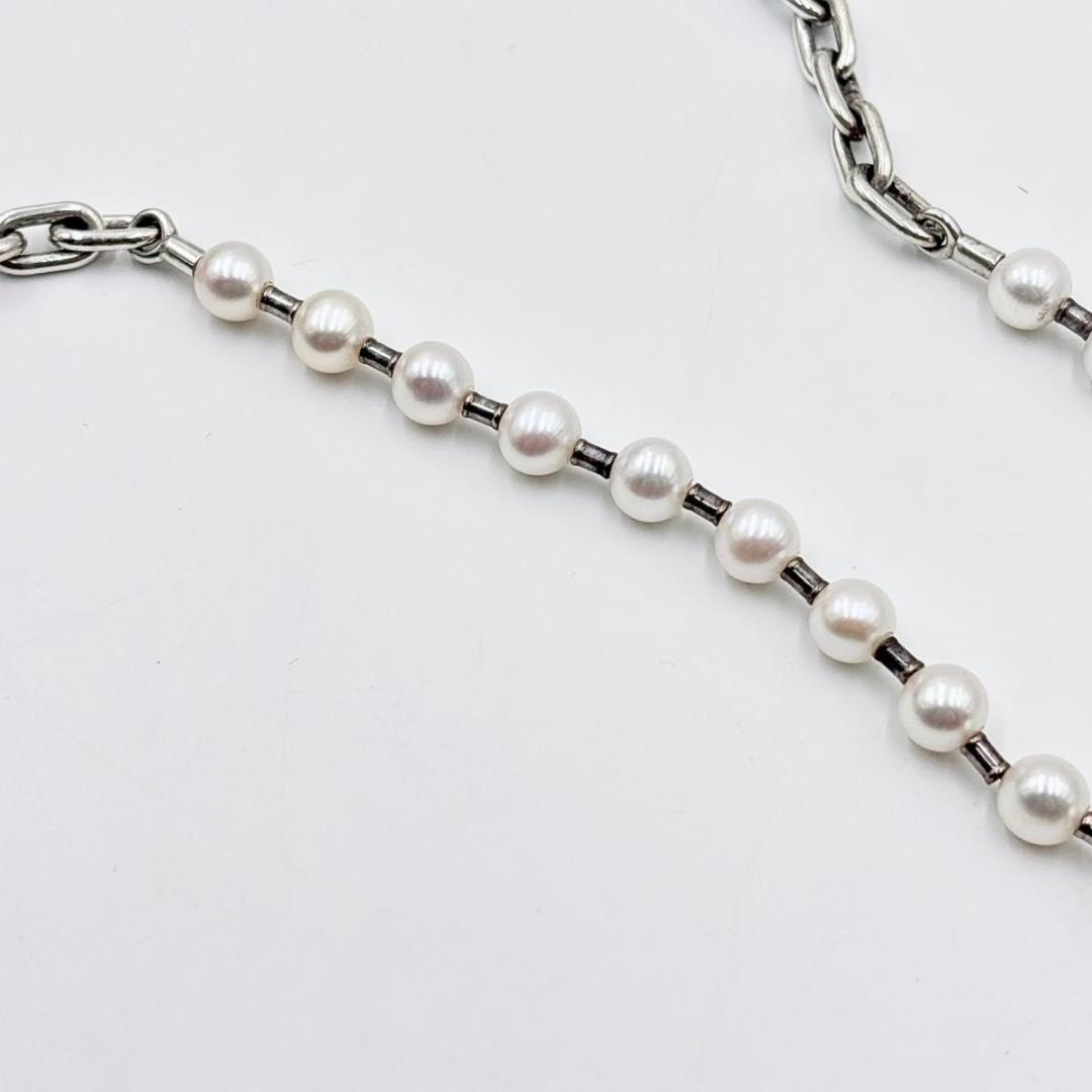 ティファニー ハードウェア パール ロック ブレスレット ネックレス