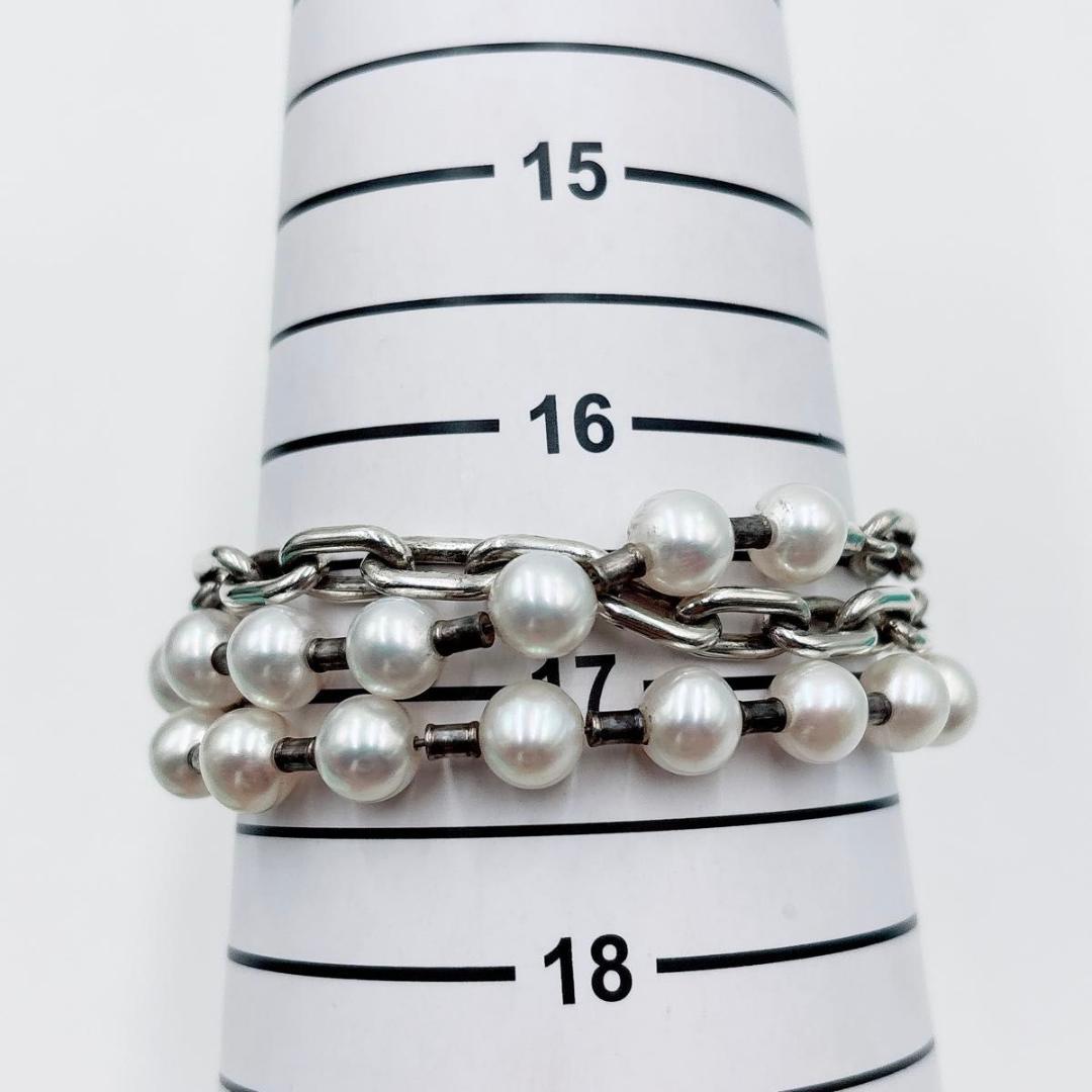 ティファニー ハードウェア パール ロック ブレスレット ネックレス