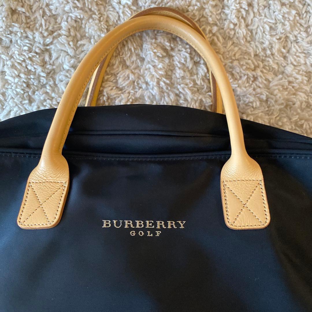 【美品】BURBERRY GOLF バーバリーゴルフ　ボストンバッグ