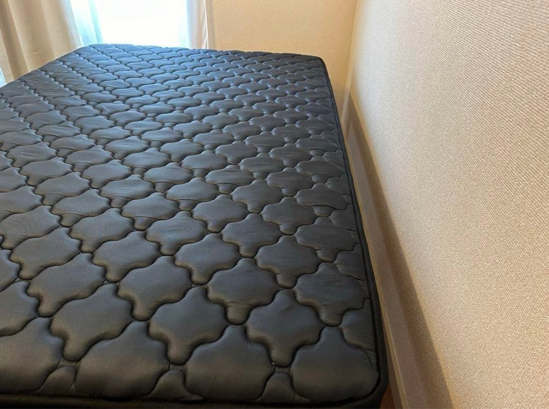 直接取引4000円！アイリスオーヤマ セミダブルマットレス ブラック