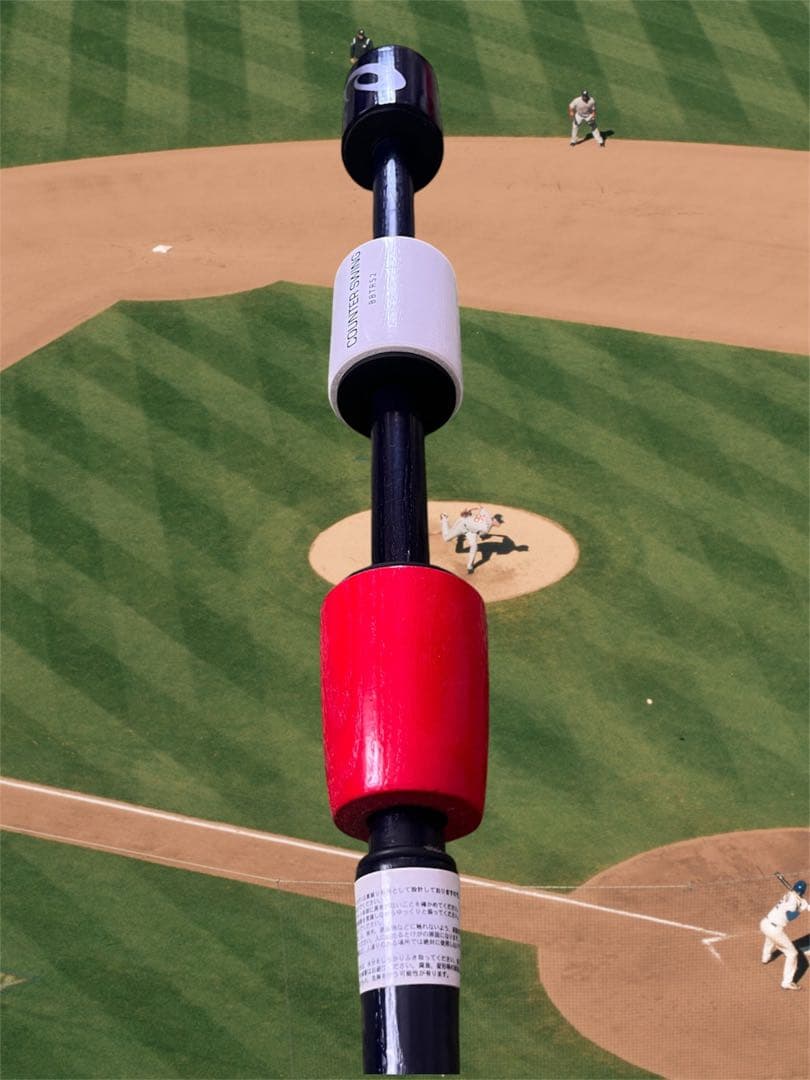 【美品】アシックス カウンタースイング BBTRS2 トレーニングバット