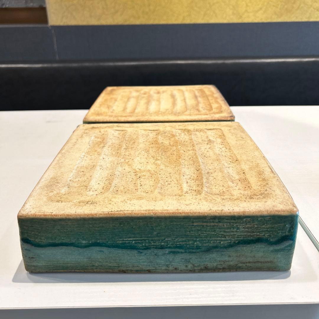 ティール セラミック 寿司桶 二段重ね