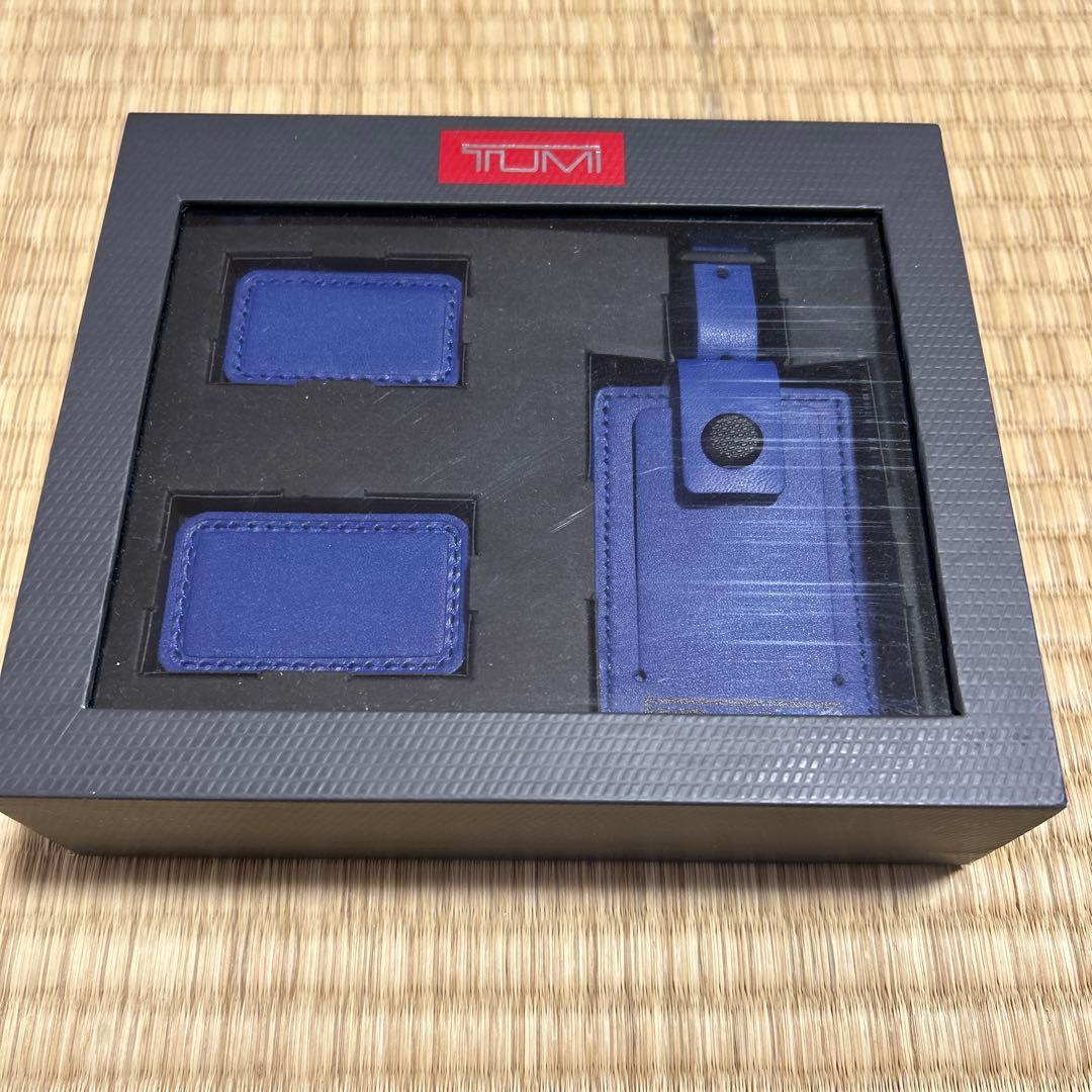 TUMI ネームタグ TOKYO ブルー