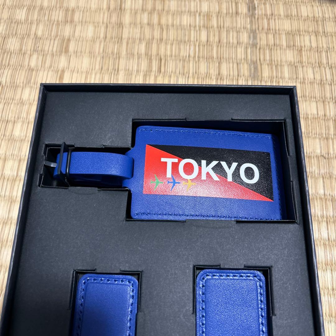 TUMI ネームタグ TOKYO ブルー