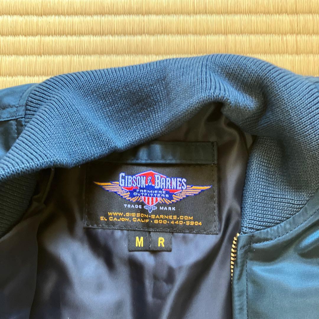 【新品】　値下げ　フライトジャケット MA-1 GIBSON & BARNES