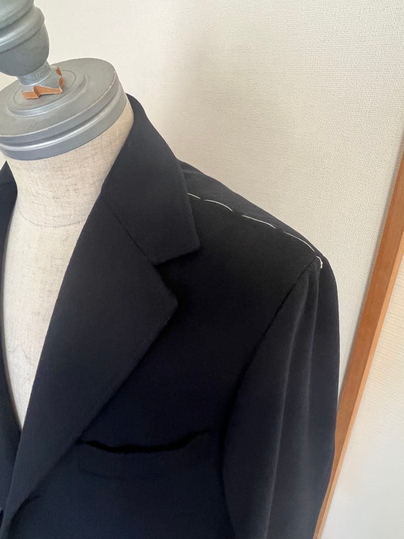 EDIFIE ウールカシミアチェスターコート　LOROPIANA 48サイズ