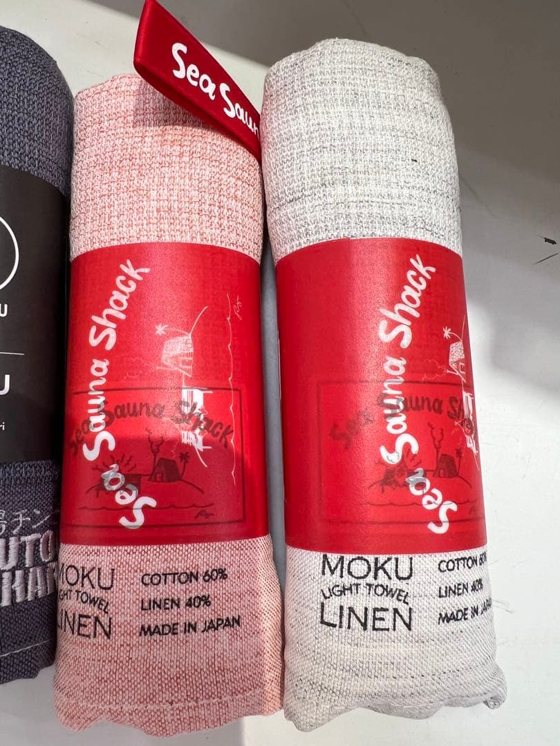 本日で出品終了！早い者勝ち！最安値！オシャレサウナハット、MOKU2点セット！