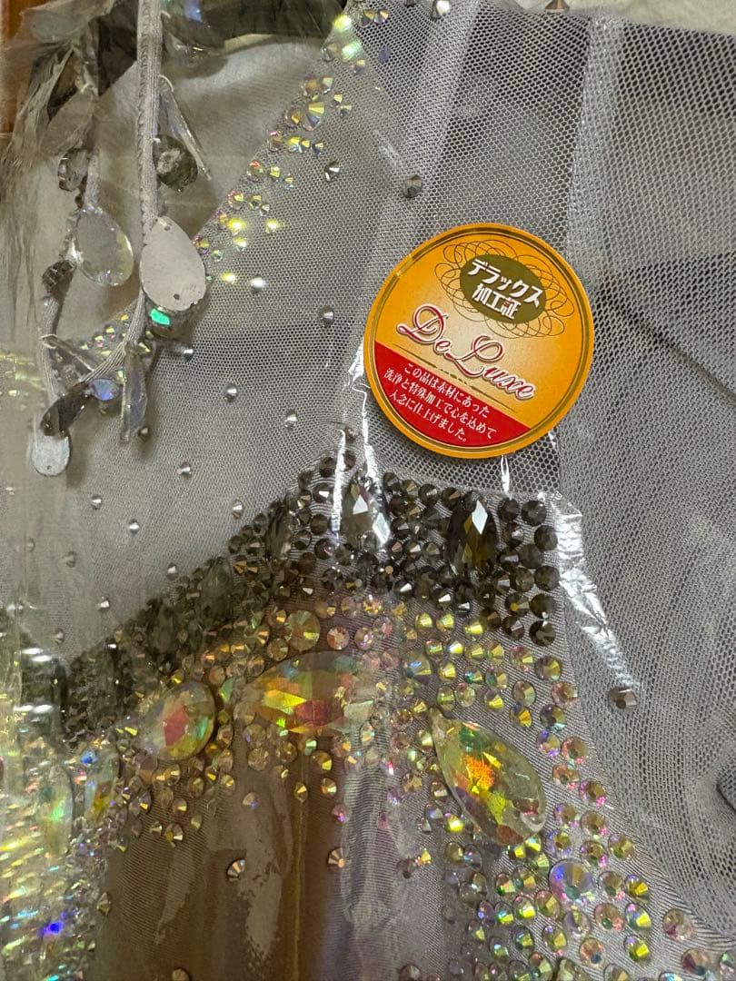 社交ダンス用シルバードレス