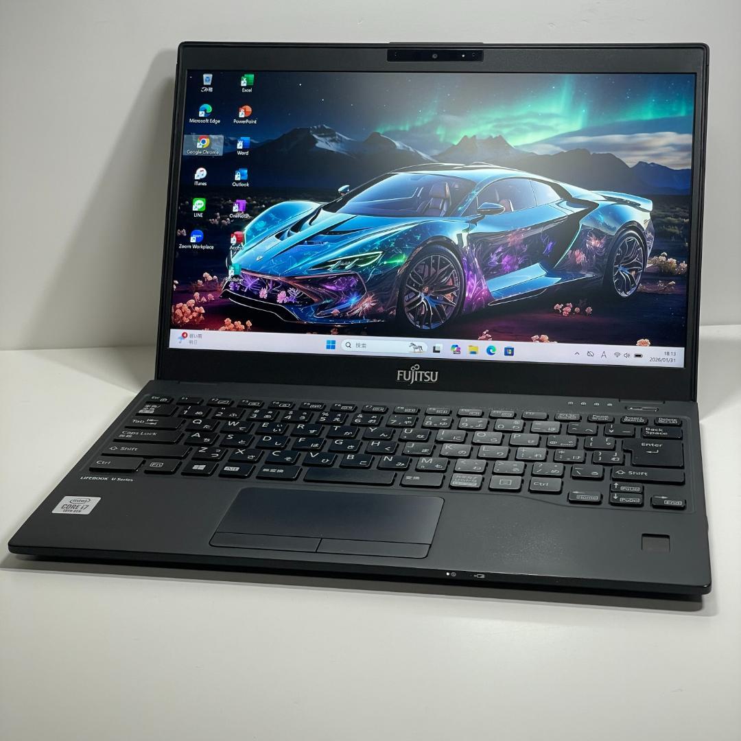 第10世代i7 富士通 U9310 ノートPC メモリ16GB SSD 薄型軽量