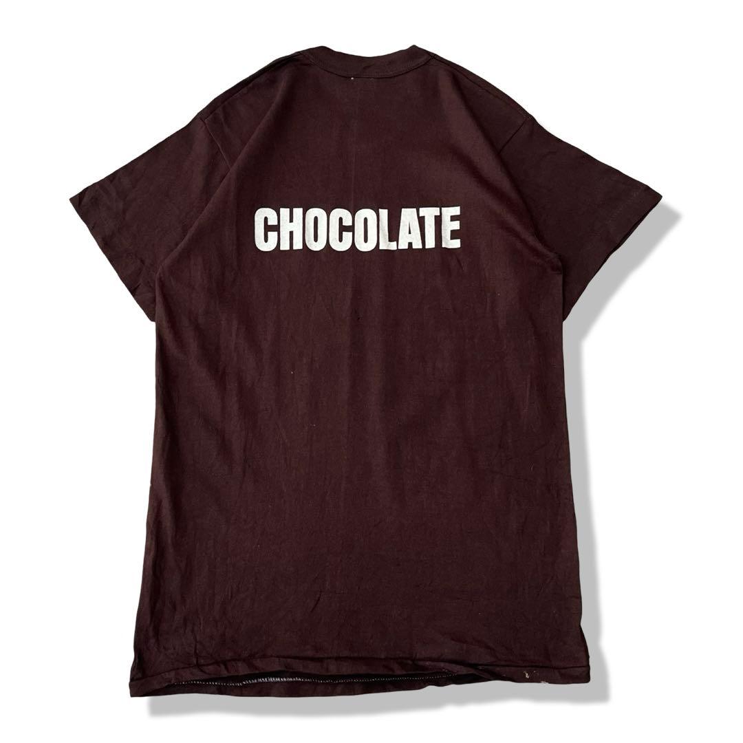 【ヴィンテージ】70s〜 金タグ ハーゲンダッツ チョコレート プロモTシャツ