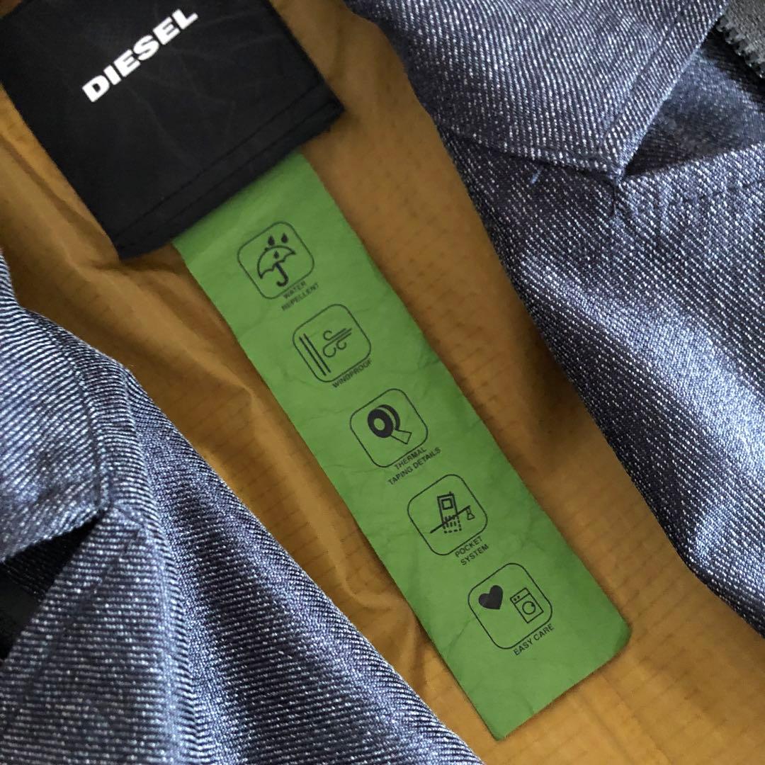 ディーゼル DIESELデニム風コート