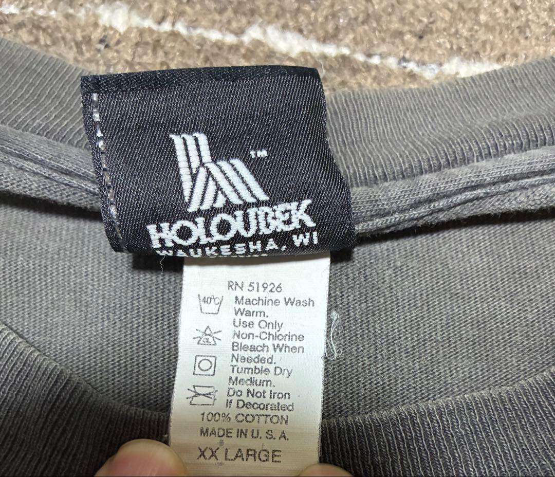 フェード◎ harley davidson ドクロ スカル ロンT アメリカ製