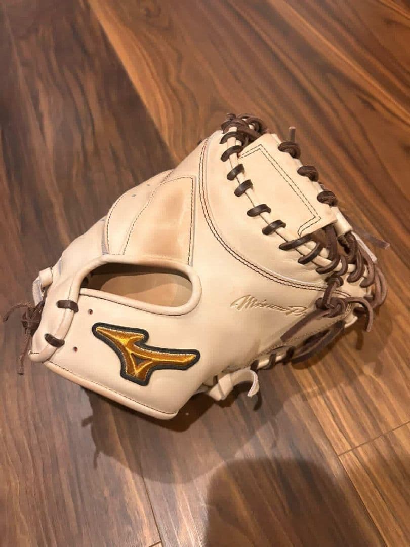 Mizuno ベージュ キャッチャーミット