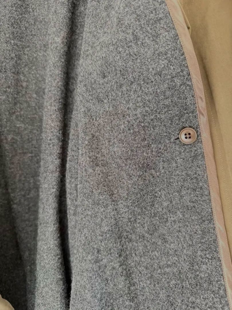 【値下げ】COMOLI タイロッケンコート size3 コモリ