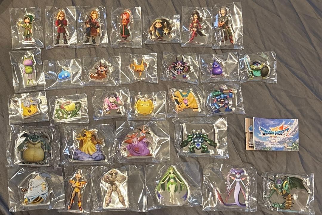 ドラクエ ドラゴンクエストⅦ リイマジンド アクリルブロック フルコンプセット