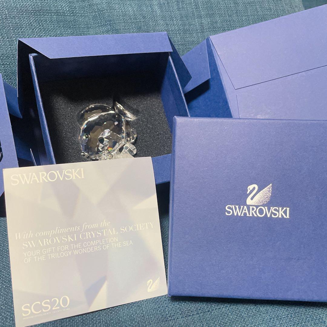 スワロフスキー　激レア　SCS会員限定　ナンヨウハギ　箱あり　超美品