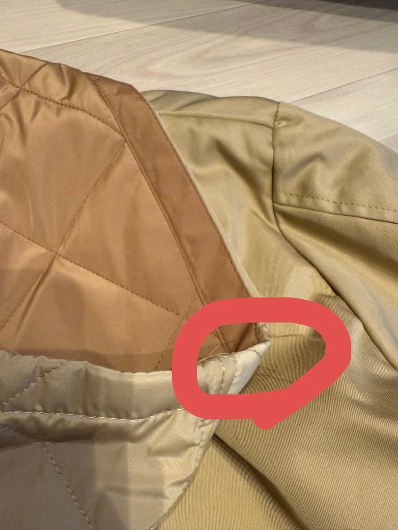 COACH フード付きトレンチコート