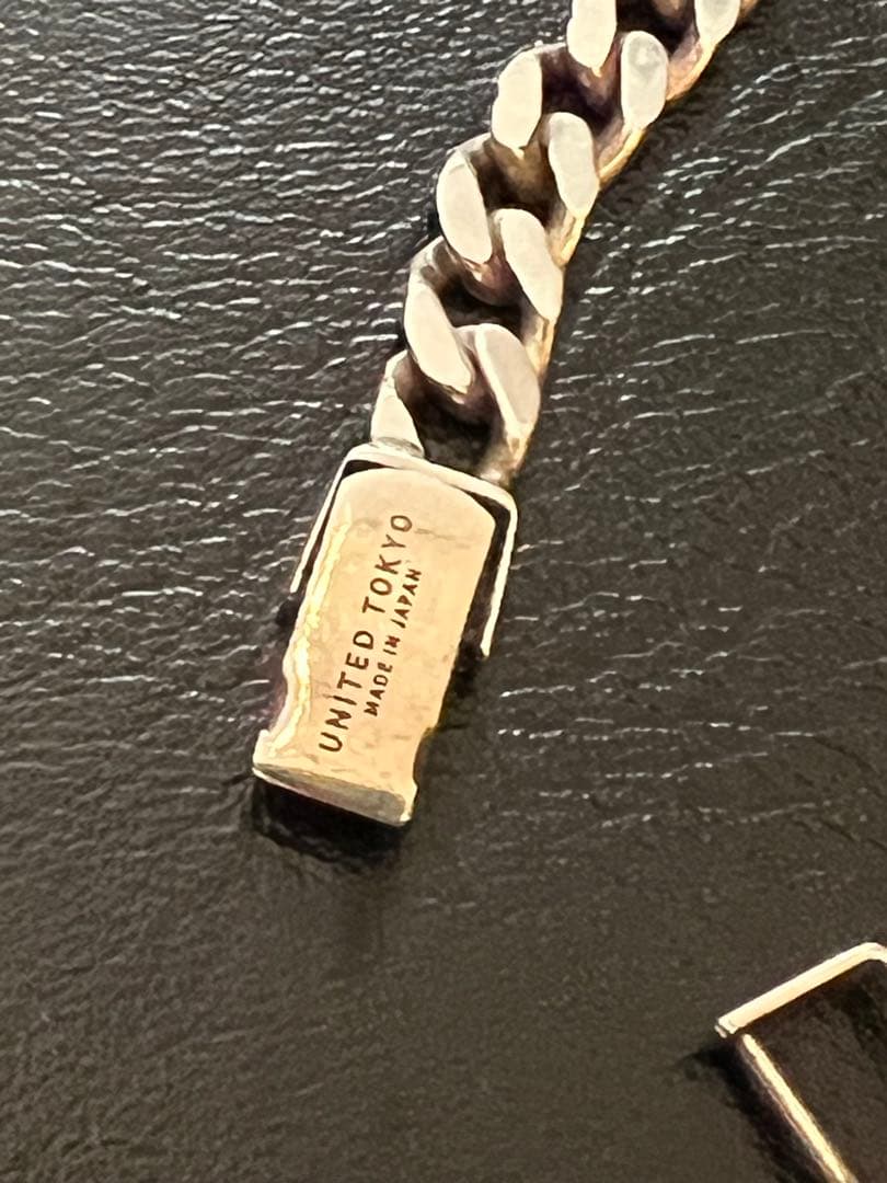 united tokyo シルバー　チェーン　喜平　ブレスレット