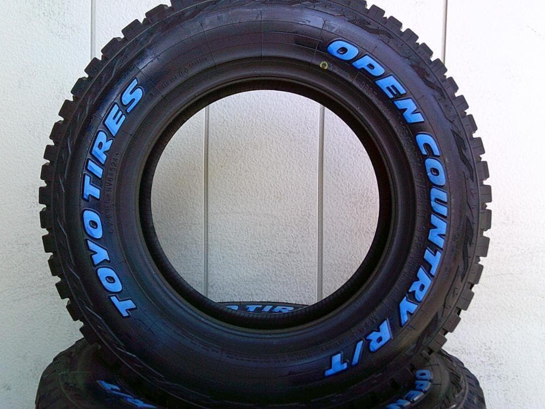送料込☆TOYOオープンカントリーR/T☆165/80R14☆ホワイトレター