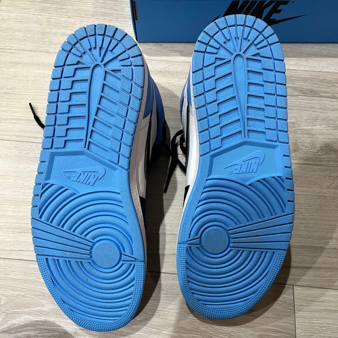 Nike Air Jordan 1 high UNC toeユニバーシティブルー