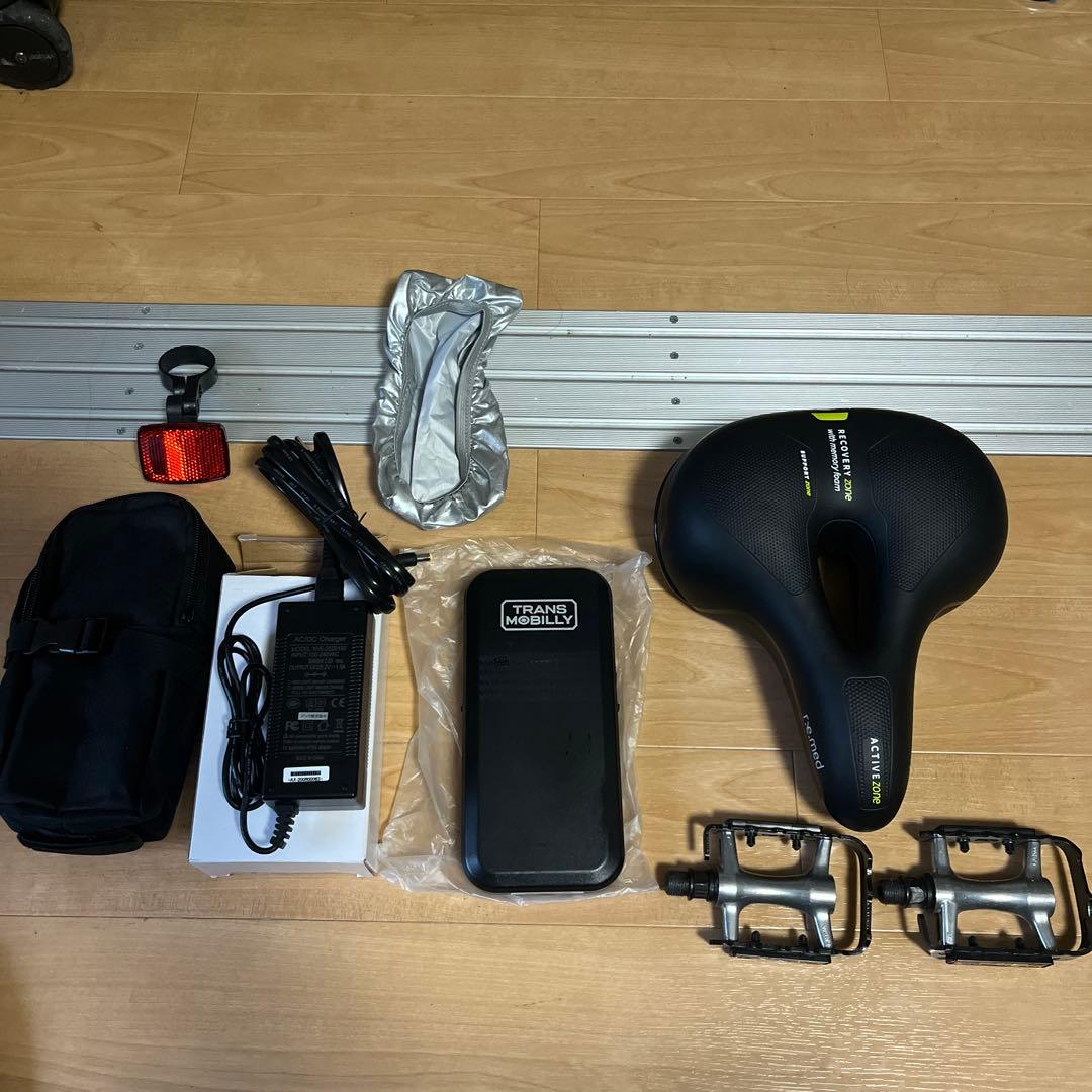 電動アシスト 折り畳み 自転車 トランスモバイリー AL-FDB163