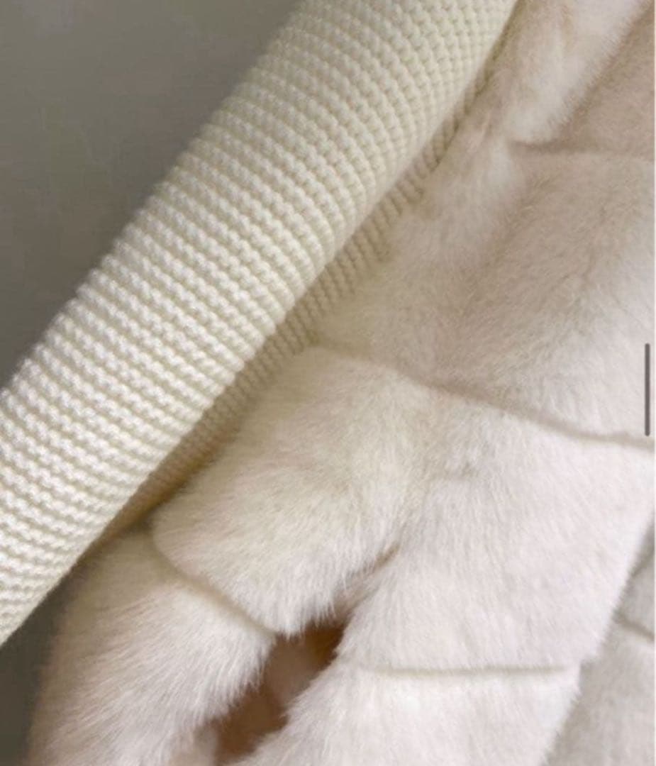 翌日配送　ダウンコート　エコファーダウンジャンパー　ダウン　新品