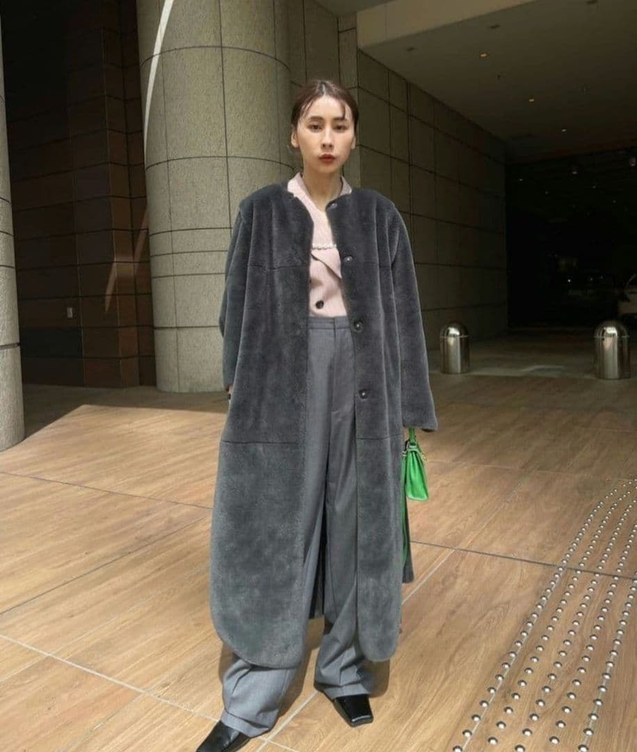 ジャケット・アウター MANY WAY USEFUL BOA COAT ameri