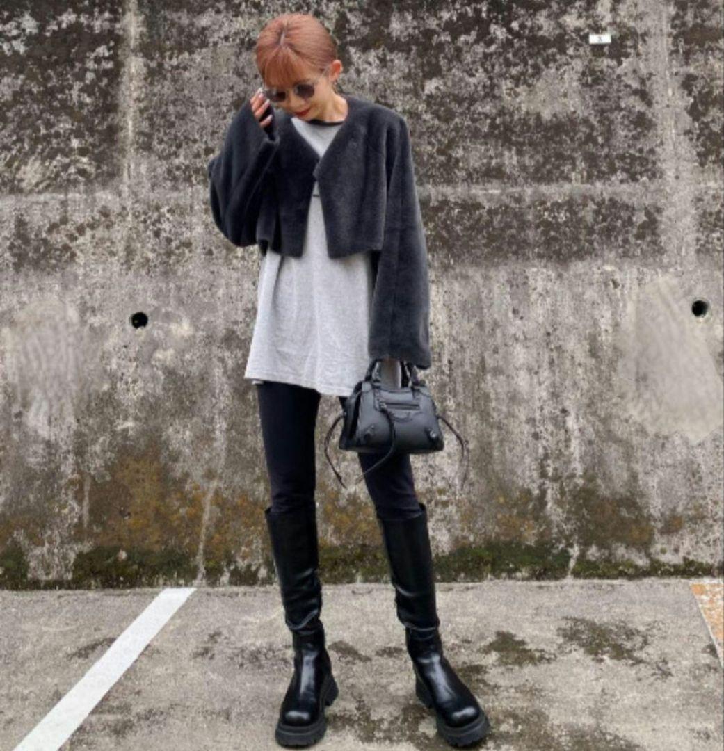 ジャケット・アウター MANY WAY USEFUL BOA COAT ameri