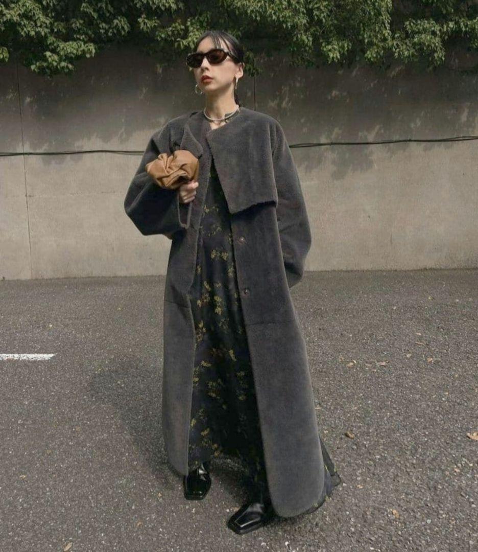 ジャケット・アウター MANY WAY USEFUL BOA COAT ameri