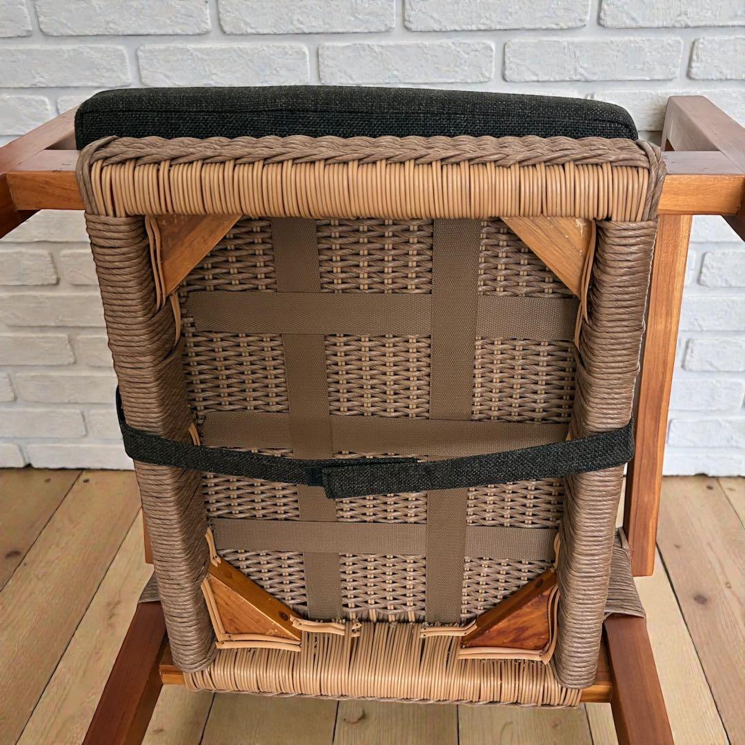 ②美品✨ Kayu style グリーユ ダイニングチェア チーク材 高級家具