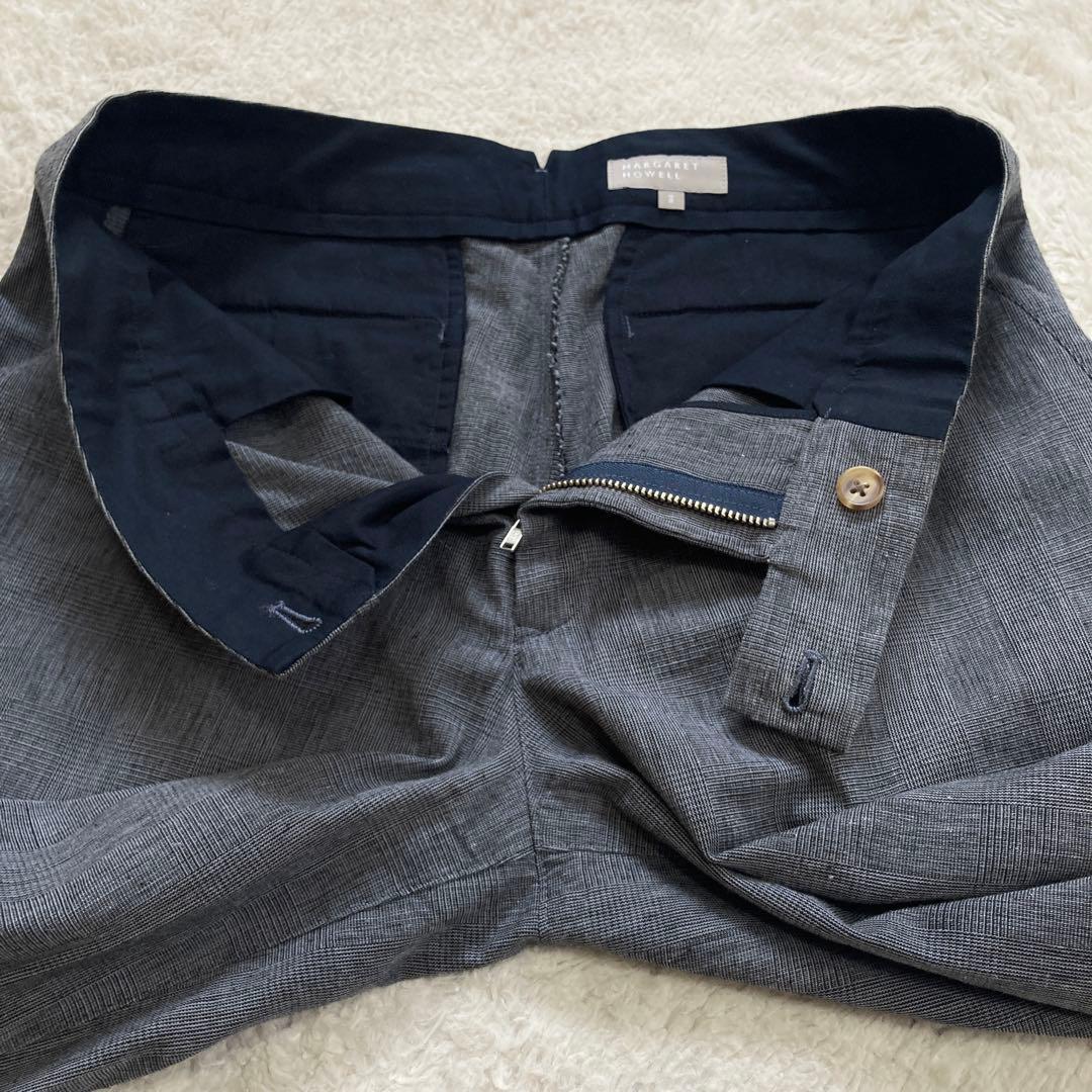 美品✨マーガレットハウエル　スーツ　セットアップ　リネン混　春夏　M〜L
