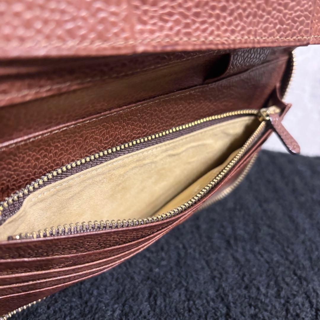 GANZO ガンゾー オーガナイザー 長財布 カードケース ブラウン