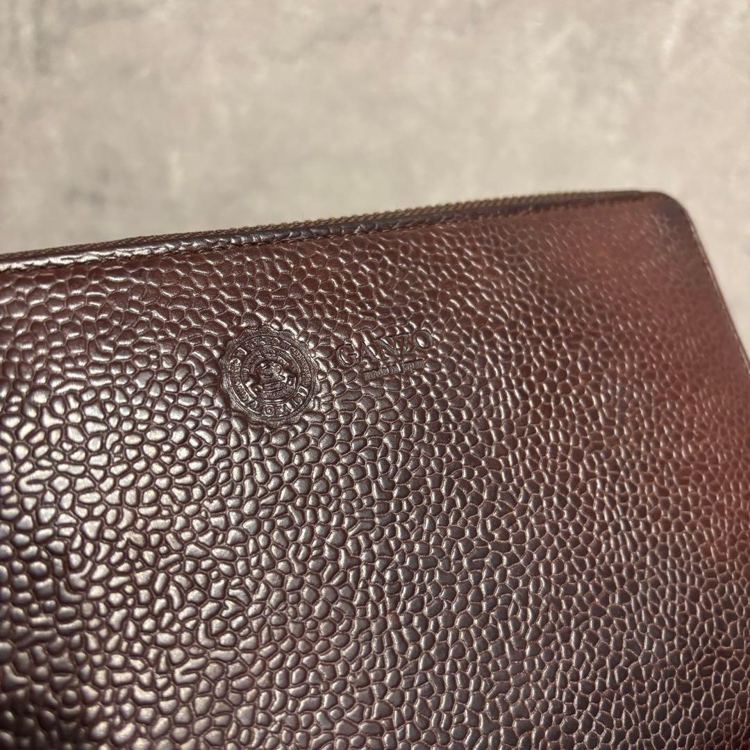 GANZO ガンゾー オーガナイザー 長財布 カードケース ブラウン