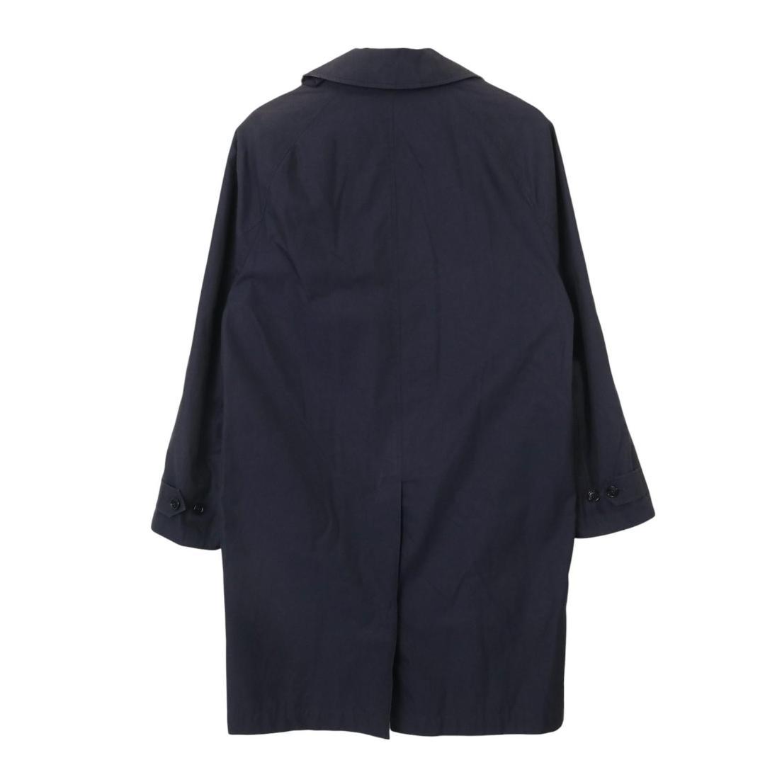 【現行モデル✨】バーバリー ステンカラーコート 裏地総ノバチェック ネイビー M