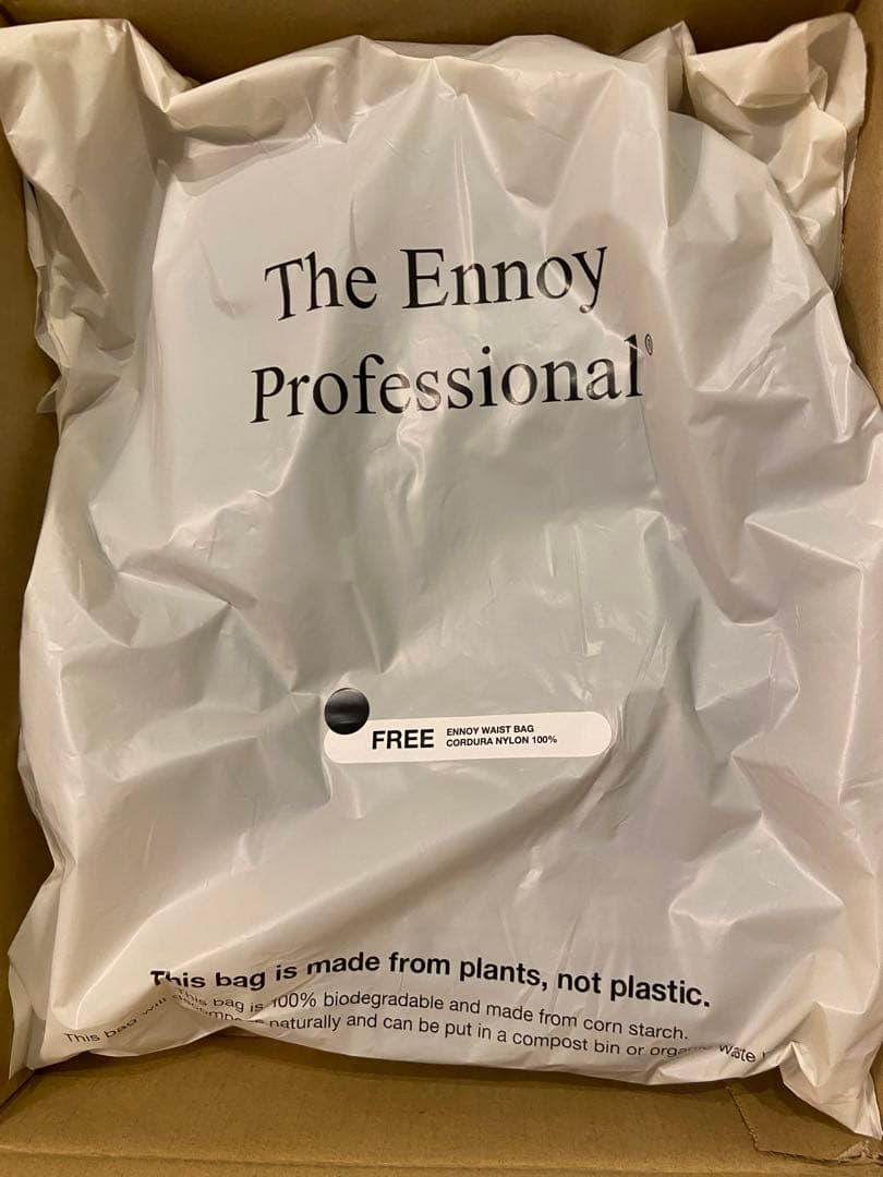 新品未開封　ENNOY WAIST BAG 黒　スタイリスト私物　エンノイ