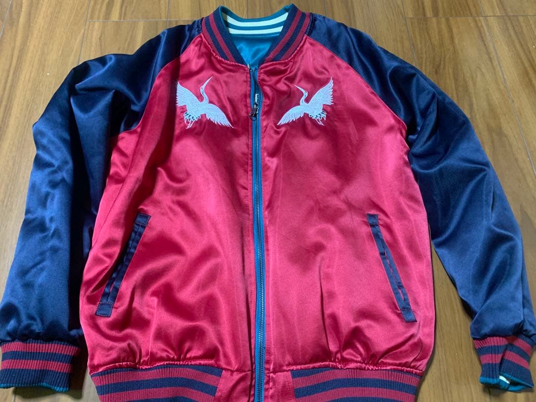 U.S. Navy スカジャン リバーシブル