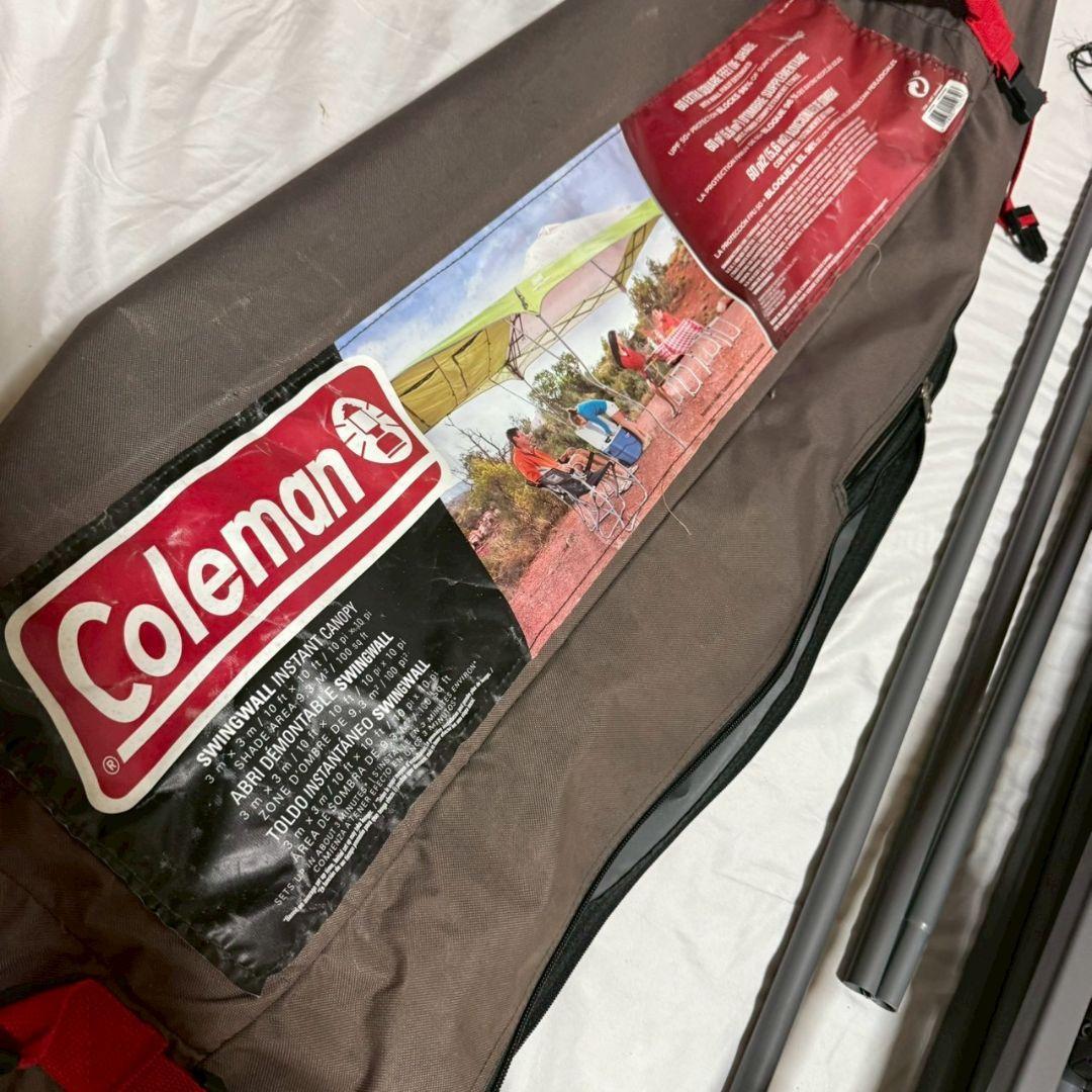値下げ　Coleman swingwall instant canopyタープ
