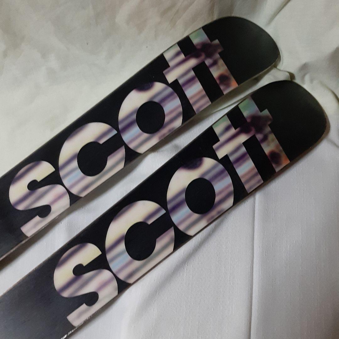 SCOTTスコットJIB168スキー板●ビンディングMARKERスクワイア付き