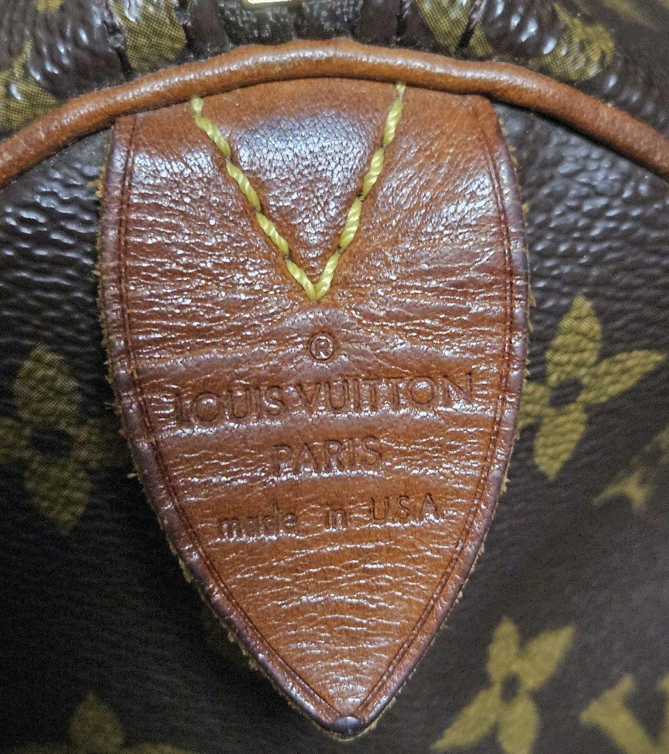 【良品】ルイ・ヴィトン モノグラム スピーディ25 ハンドバック